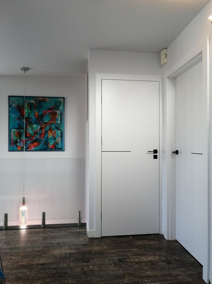 Design binnendeuren realisatie te Hoogstraten